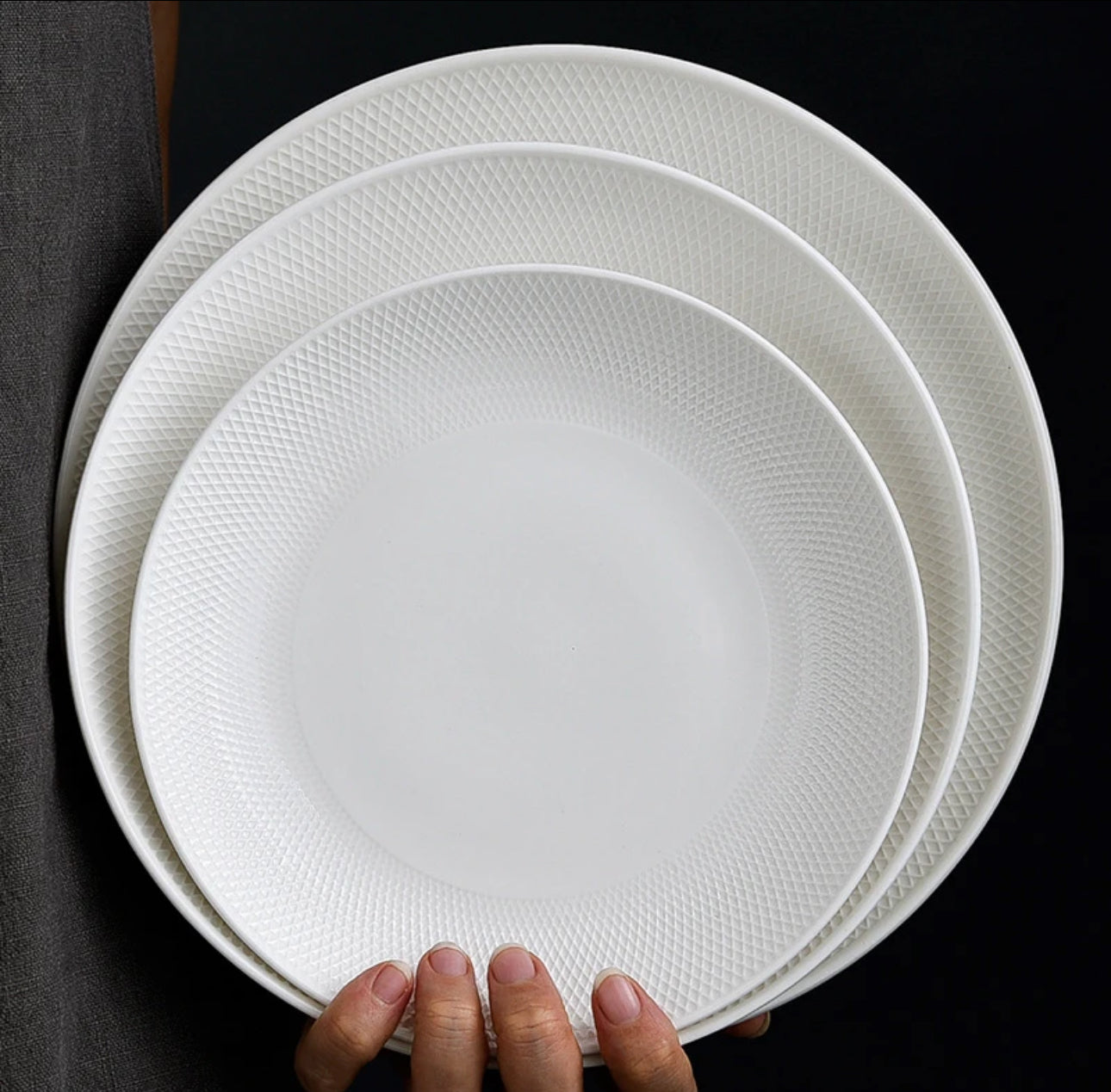 DAIMOND PLATE CHARGER
