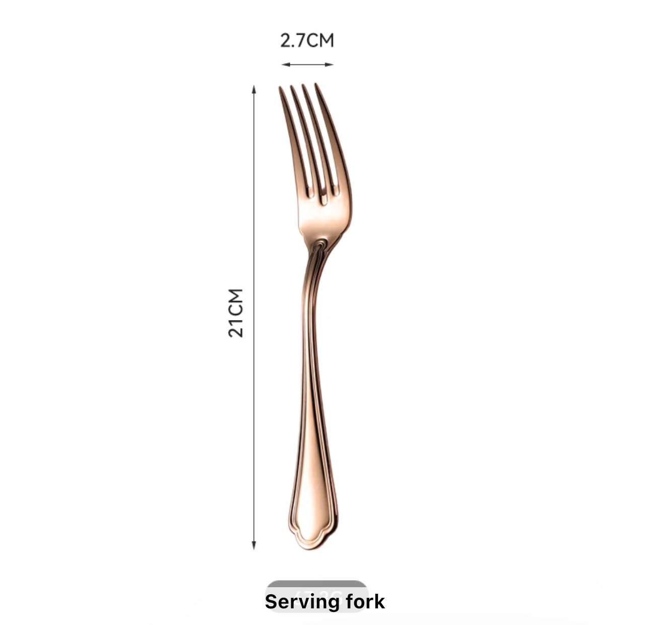 GOLD SET CUTLERY