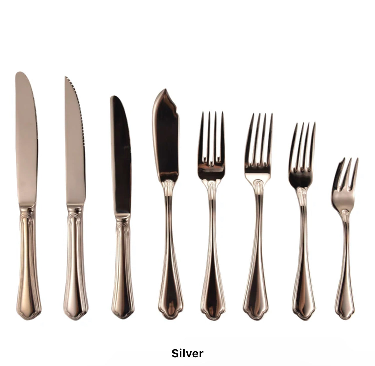 SILVER SET CUTLERY